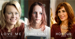 Europa+ March premieres banner: Love Me, Three Girls, Honour